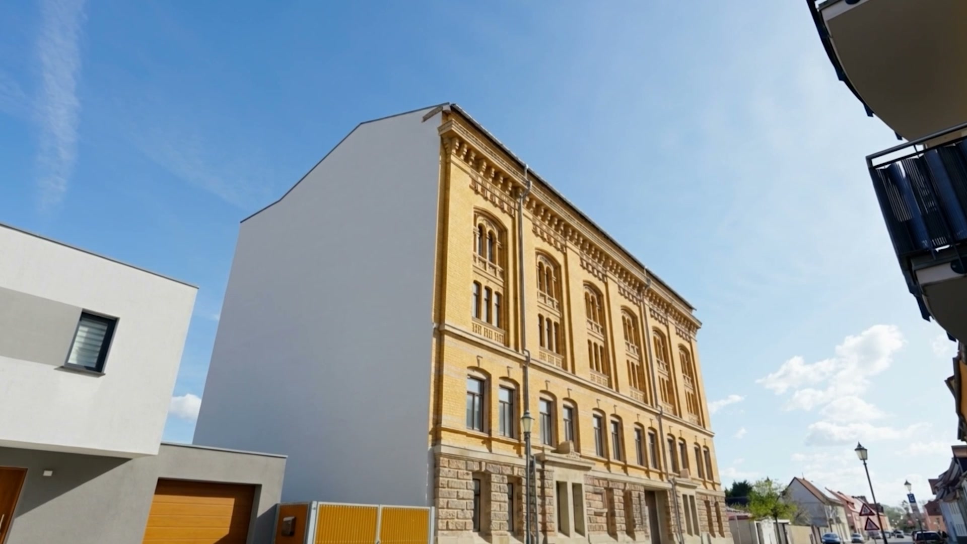 Sanierte Fassade