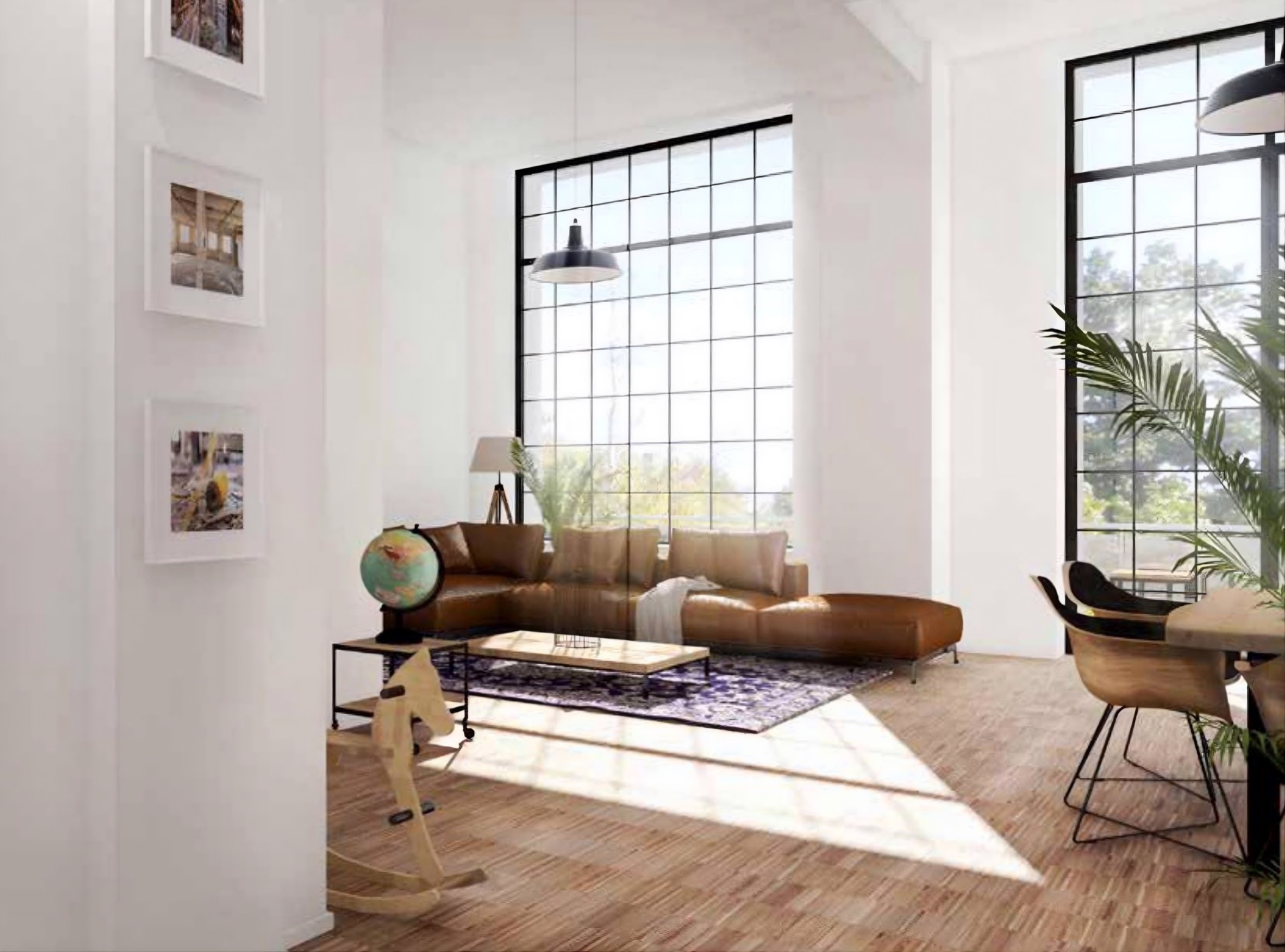 Loft Wohnzimmer